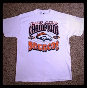 Vintage 90's Denver Broncos AFC Champion Shirt